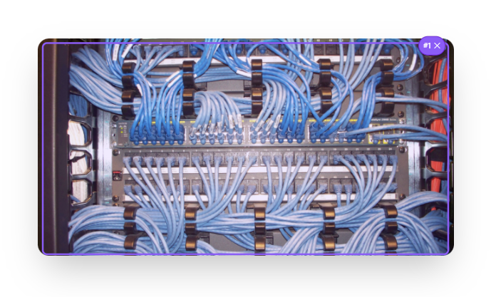 Data center specialist working on server infrastructure